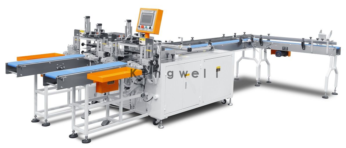 Double head facial tissue bundling machine-D661B(图1)